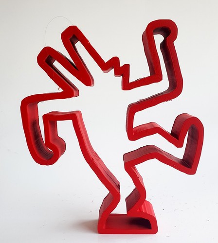 Sculpture chien loup dance - sculpture,