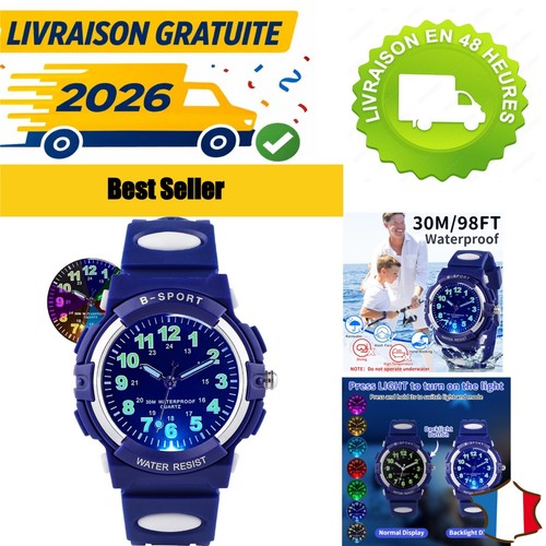 Montre enfant dtkid quartz - montre,