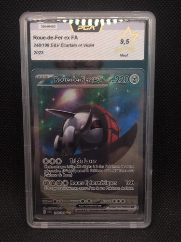 Carte pokemon roue fer - carte, de