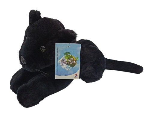 Peluche panthère taille 35cm - peluche,
