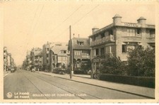 BELGIQUE  LA PANNE  boulevard de dunkerque