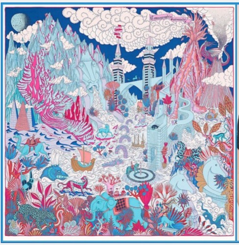 Carré foulard hermès - carré,