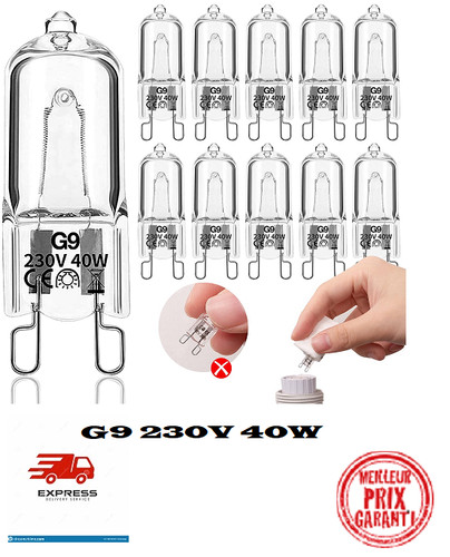Ampoule lampe halogène - g9,