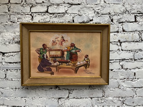Ancienne belle aquarelle
