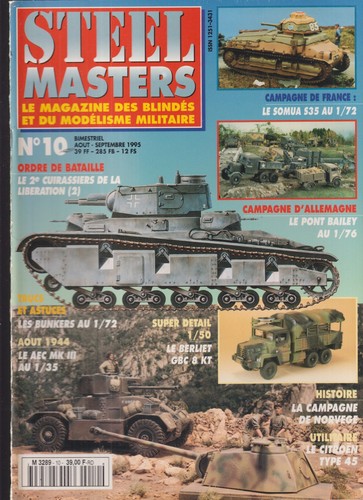 Steel masters somua - n°10,