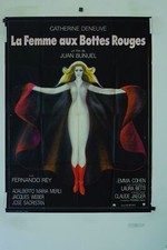 LA FEMME AUX BOTTES ROUGES 120X160 ORIGINAL MOVIE POSTER STACY KEACH