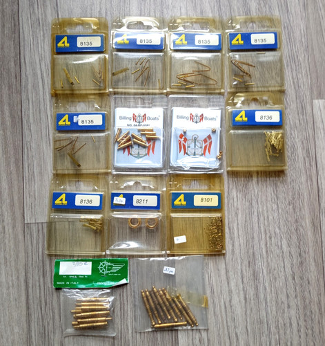 Accastillage laiton lot - lot, /