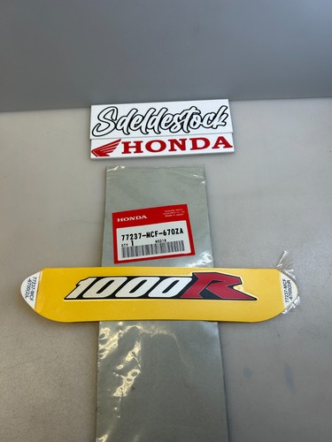 Sticker dessous selle honda - sticker,