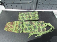 US ORIGINAL WW2 USMC-US ARMY CAMOUFLAGED HELMET / MOSQUITO NET COVER 44-45 STOCK