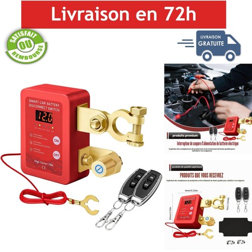 Coupe circuit batterie 12v - coupe,