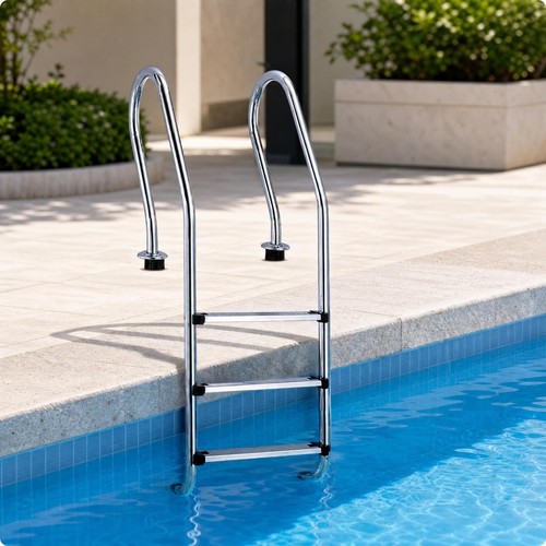 échelle piscine acier - en,