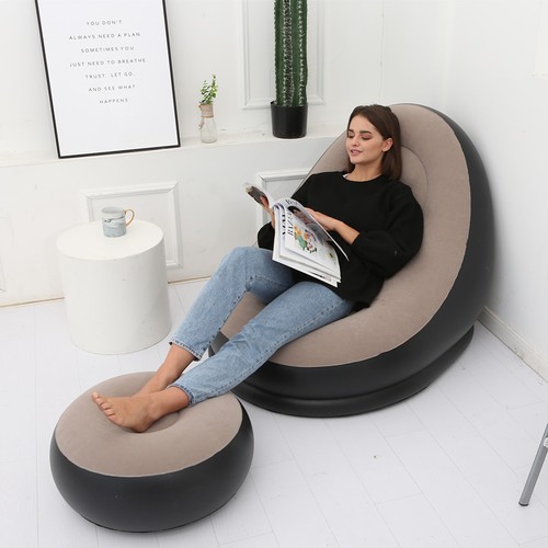Fauteuil avec repose pieds - fauteuil,