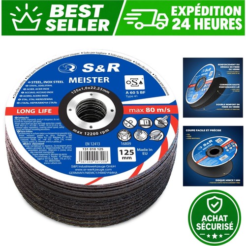 Lot disques à - s&r,
