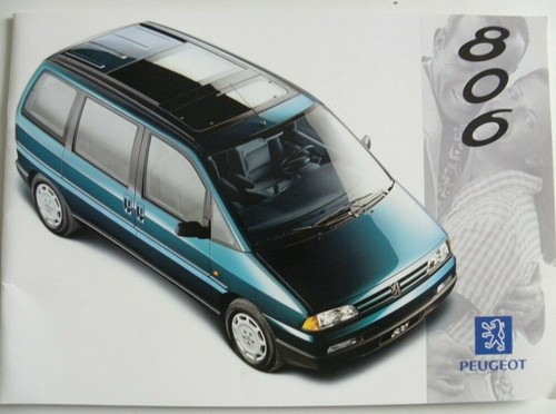 Brochure peugeot 806 - peugeot,