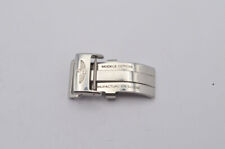 Breitling Bracelet En Cuir Boucle Déployante 20Mm Acier Poli Ancien