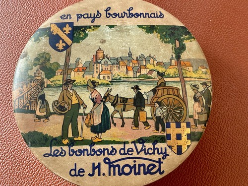 Ancienne boite métal - boite,
