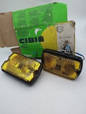 Phare anti brouillard jaune Cibié.