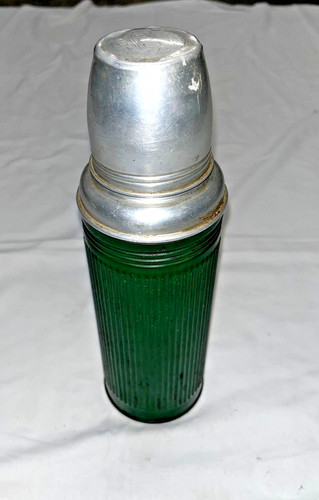 Thermos theos métal - en, vert