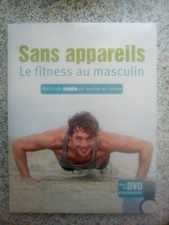 Livre Sans Appareils Le Fitness Au Masculin Avec DVD, Neuf Emballé