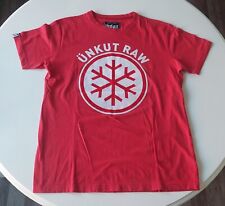 Unkut Tshirt Lot Pirates Raw Snow Black Card Sz Large Fits M Vintage Rare Booba 