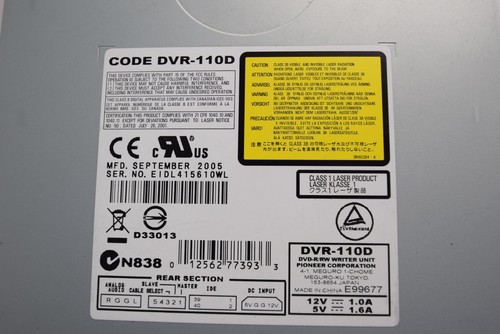 Pioneer graveur dvd dvr - pioneer,