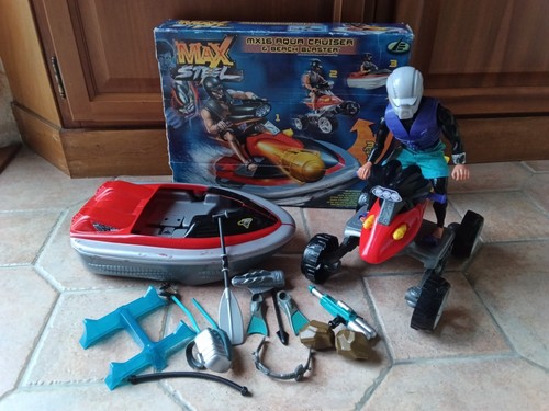 Jouet vintage max steel mattel - jouet,