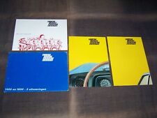 1969 Fiat 124 Sport Coupe Top Rarity Stunning Brochure Folder!!!