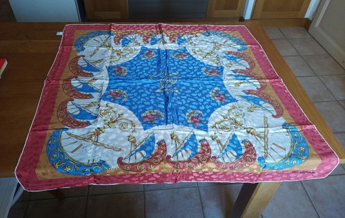 Foulard carré vintage - , ted