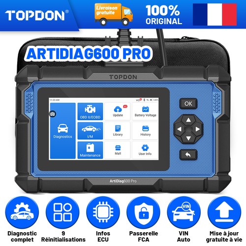 Topdon ad600pro valise - topdon,