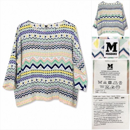 Missoni 100 silk geometric - missoni, 100%