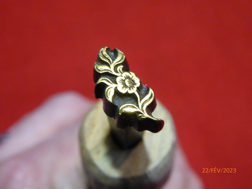 Fleuron fer dorer outil - fer,
