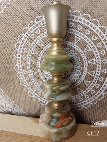Pied lampe vintage onyx - pied,