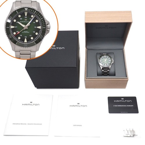 Hamilton khaki navy scuba gmt - hamilton,