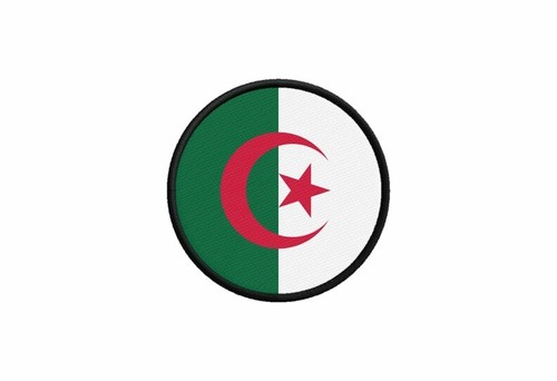 Patch ecusson drapeau algerie