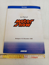 press kit original 1993 Motor Show Fiat Coupe Cinquecento Trofeo Punto
