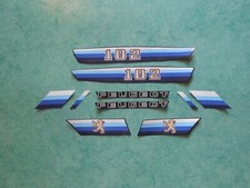 Lot autocollants Peugeot 102