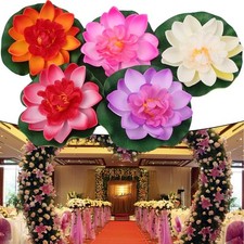 Plantes d'étang à fleurs plantes étang 5* 5 pièces poissons fleurs flottante