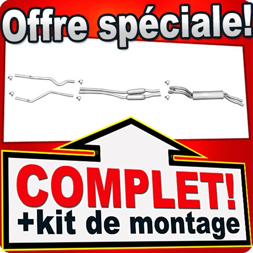 échappement pour fiat 130 - Échappement,