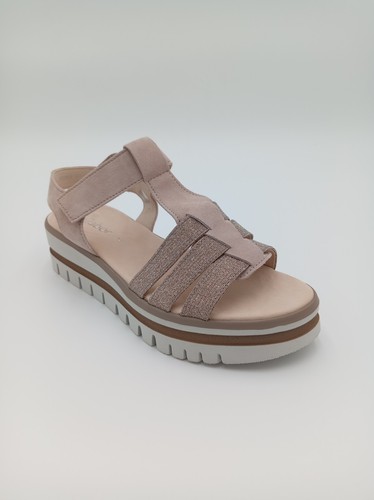 Sandales gabor rose poudré - rose,