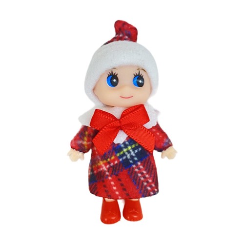 Mini poupée elfe noël - mini,
