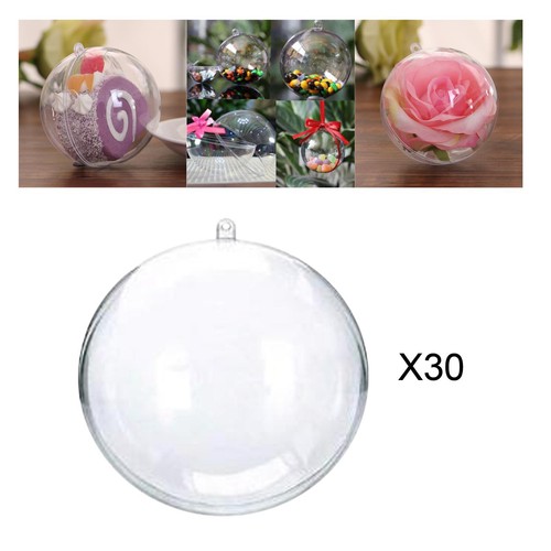 Boule ornement transparente - boule, d'ornement