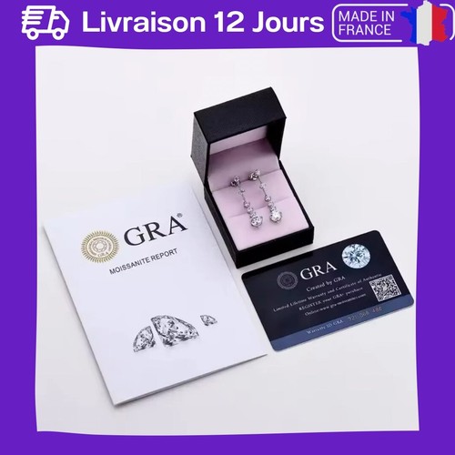 Boucle oreille diamant - boucle, d'oreille