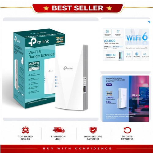 Link répéteur wifi 6 - tp-link,