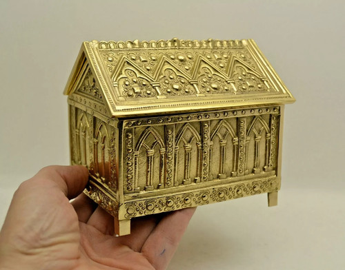 Brass church tabernacle key - brass,