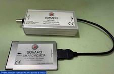 SOHARD SH Koax-PCMCIA ARCENT Interface Module W/ SH ARC-PCMCIA 16bit PC Card