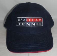 Team USA Olympic Tennis Team Dunlop Sport Logo Baseball Hat Cap