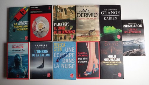 Lot romans policiers - de, 11