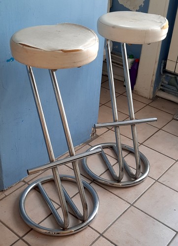 Tabourets bar tubulaire - tabourets,