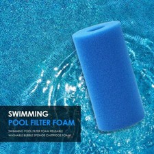 2x Foam Sponge Reusable Swimming Pool Filter Cartridge Washable For Intex Type A