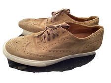 superbe baskets daim beige